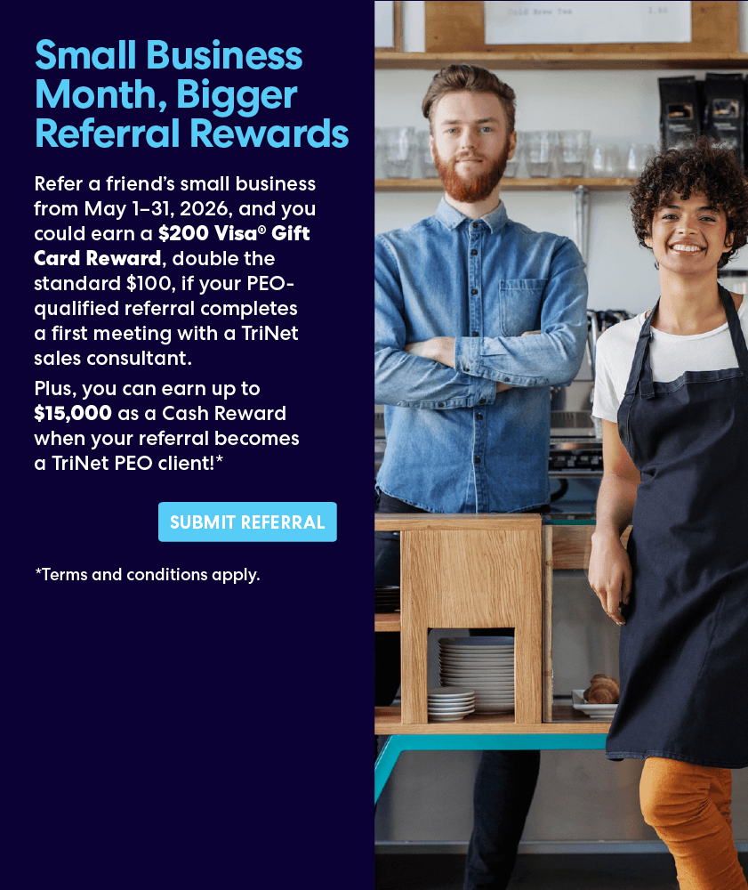 Small Business Month, Bigger Referral Rewards — Submit a referral